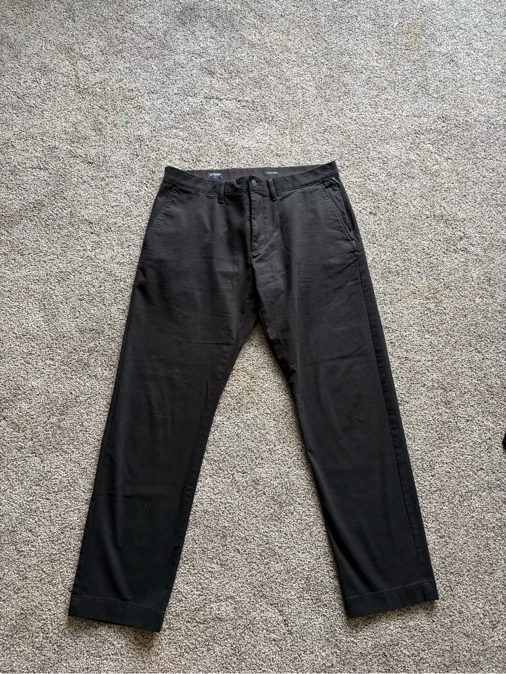 J. Crew Black Chino Pants - Slim Straight